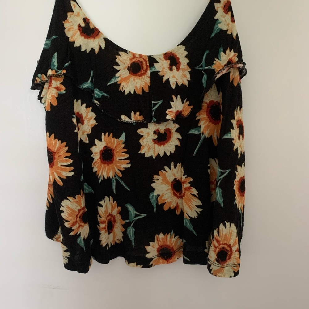 Sunflower tank top